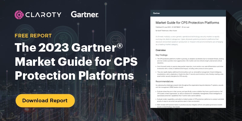 2023 Gartner Market Guide for CPS Protection