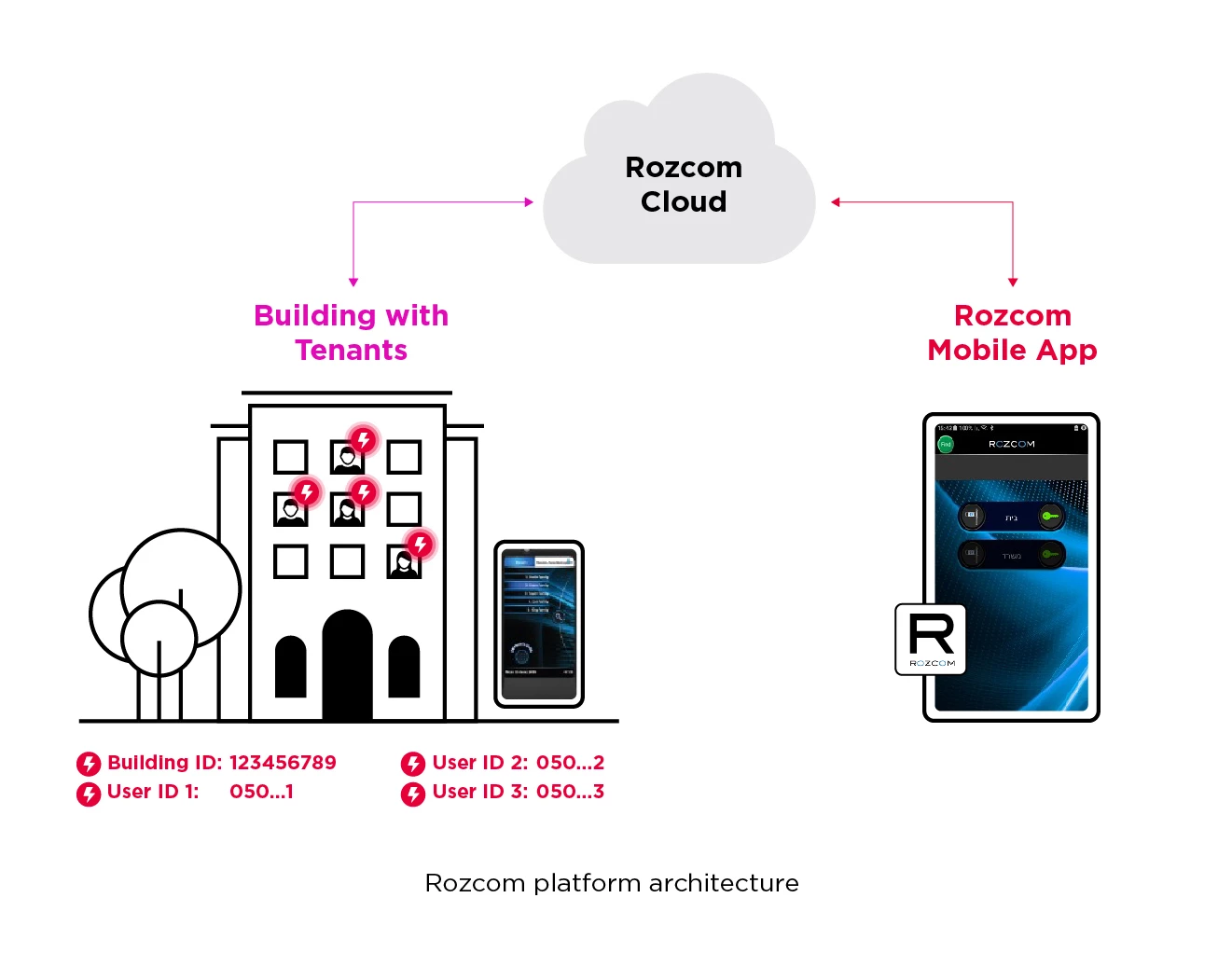 Rozcom platform architecture