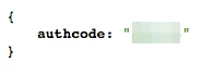 Rozcom API user's authcode